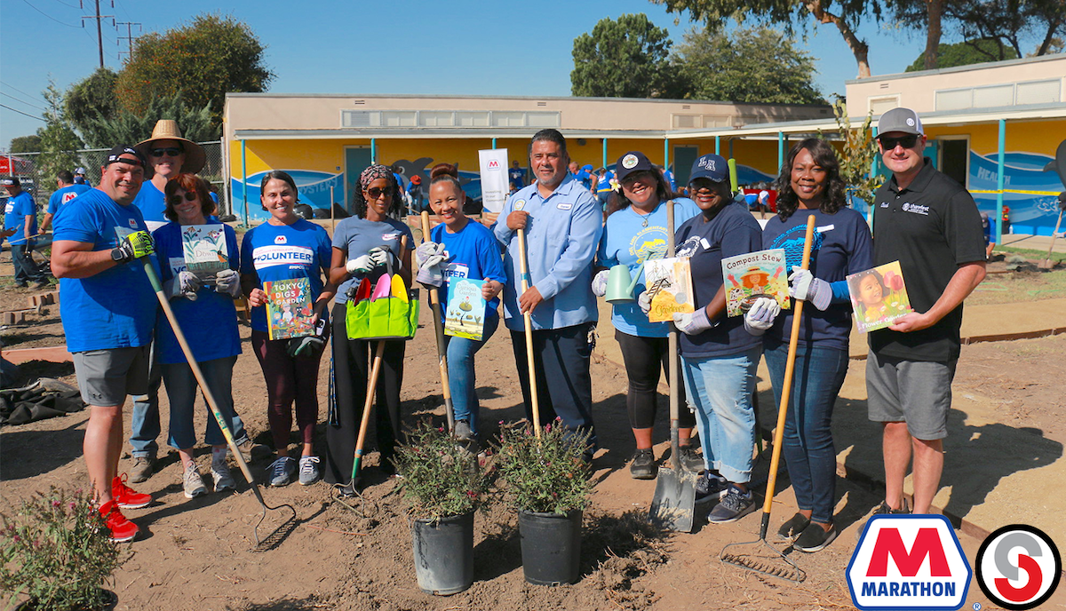 A Teachers Dream Comes True at Del Amo Elementary thanks to Marathon