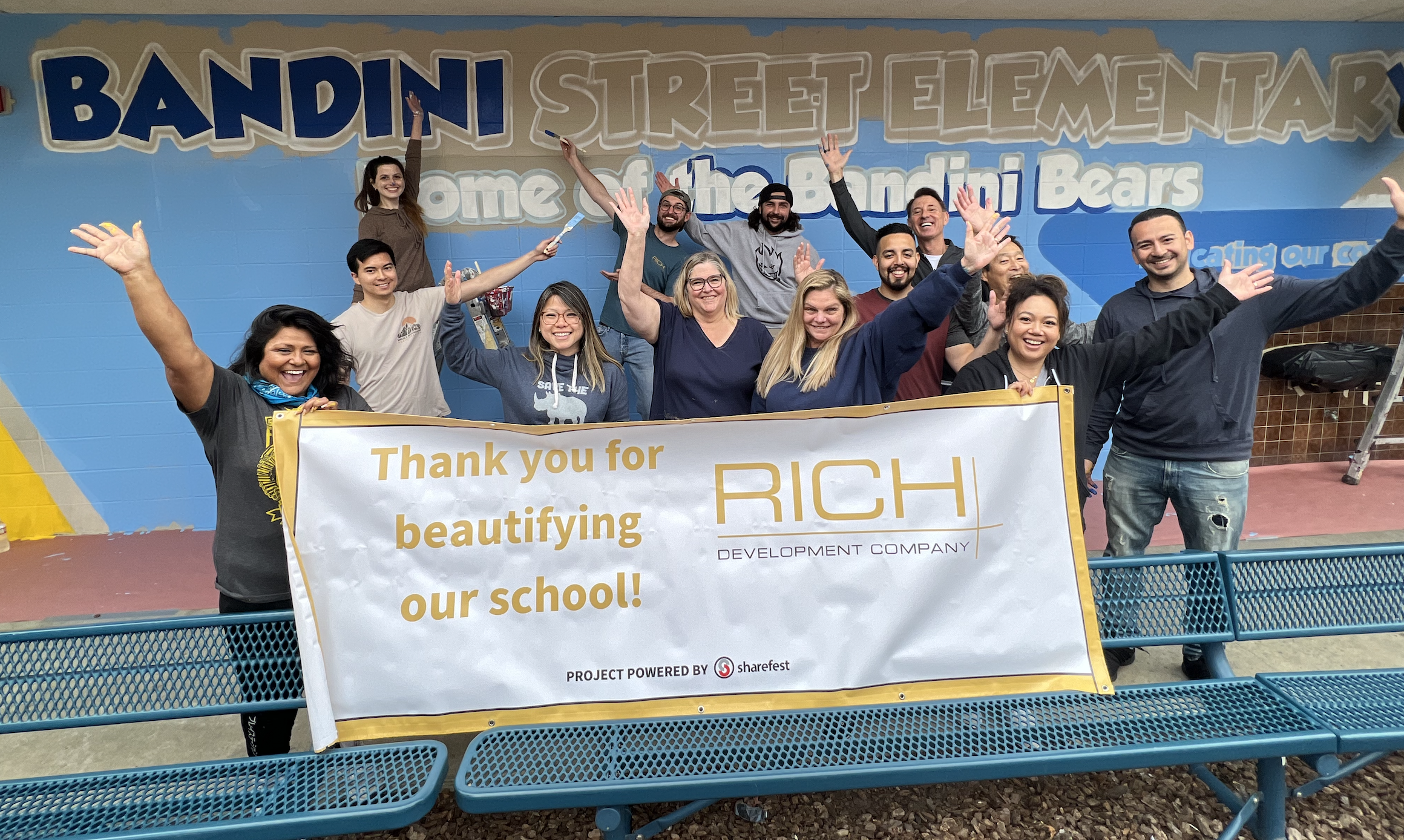 Rich Development Beautifies Bandini Street Elementary School in San Pedro