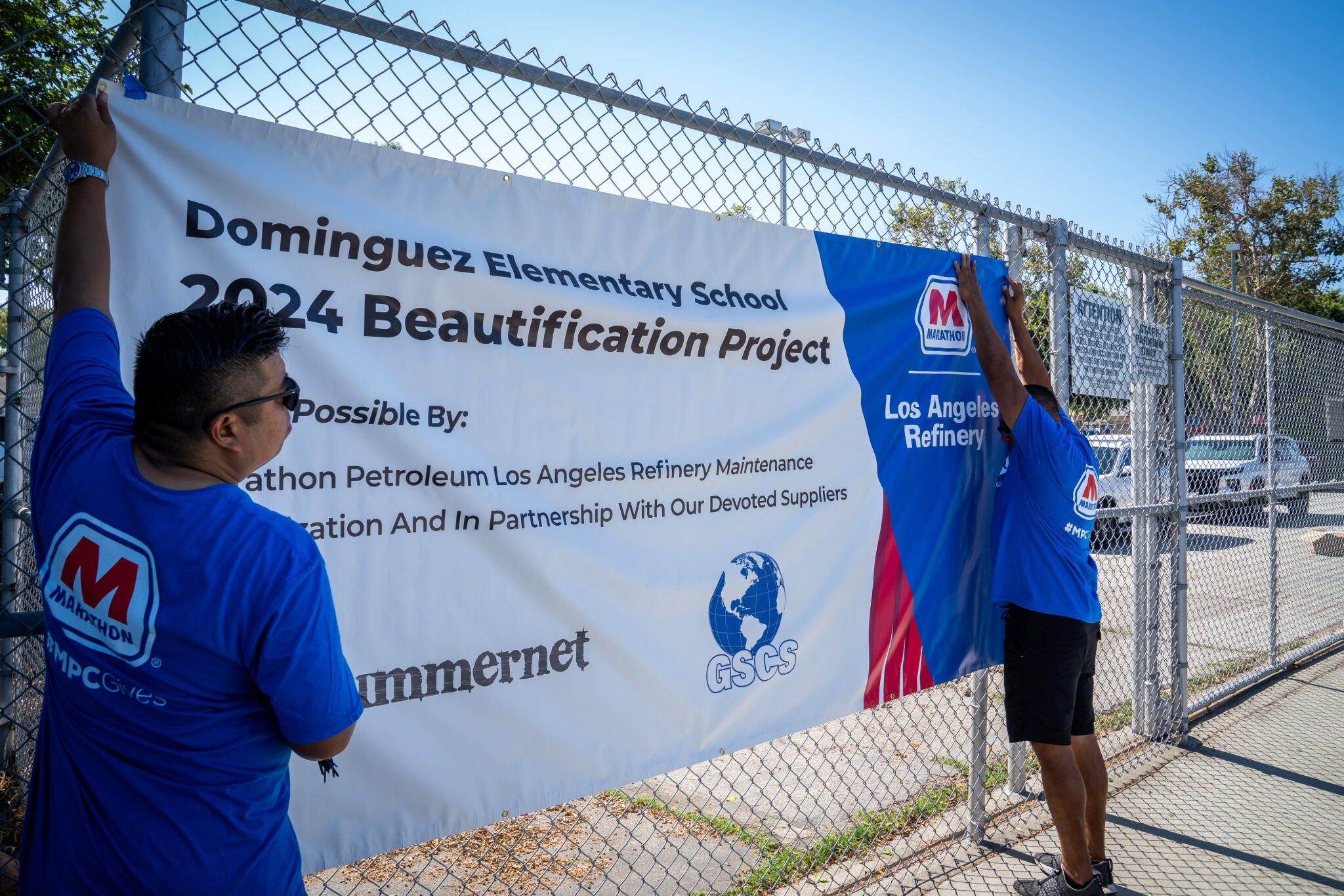 Sharefest and Marathon Petroleum Partner to Revitalize Dominguez Elementary